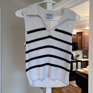 Old Navy Stripped Sweater Tank